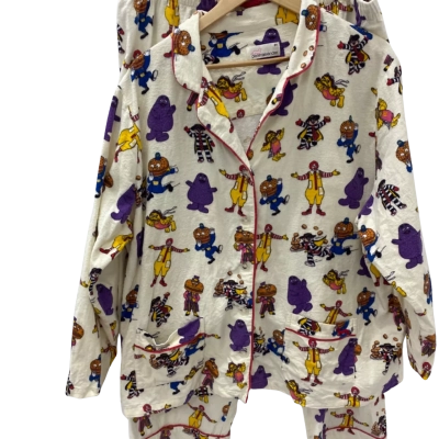 Peter Alexander Womens  Size XXL 2 pce p.j set.Blue / Other / Yellow 