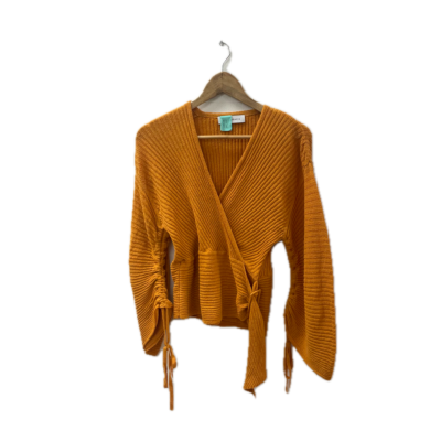 Sayakadavis Womens  Size S Orange long sleeve top 
