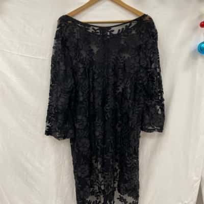 Taking Shape Womens  Size S Blouse Black  