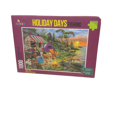 Funbox - Holiday Days Fishing Jigsaw Puzzle 1000pcs