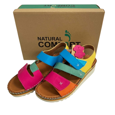 Natural comfort Grace womens size 8 leather sandals