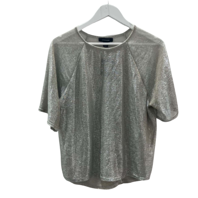 Atmosphere Women's Size 14 Silver Party Top