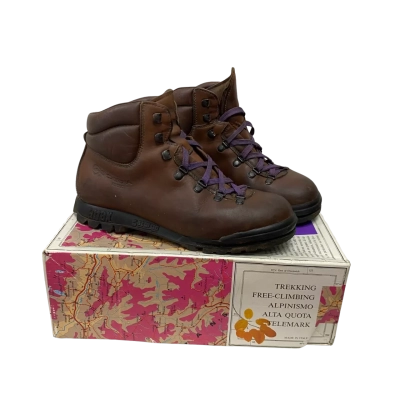 Scarpa Trionic Attak Vintage Womens  (*Size 41* See Description) Hiking Boots Brown 