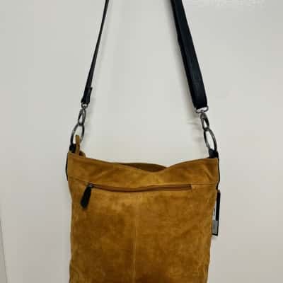 Ziera Women's Handbag Genuine Leather - Tan