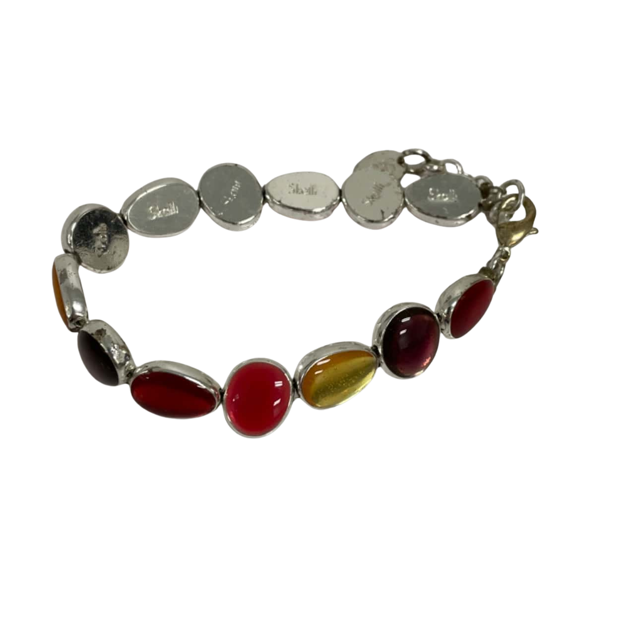 Skalli Skalli Paris Indy Womens Bracelet/Galet Pink / Purple / Silver / Yellow ...