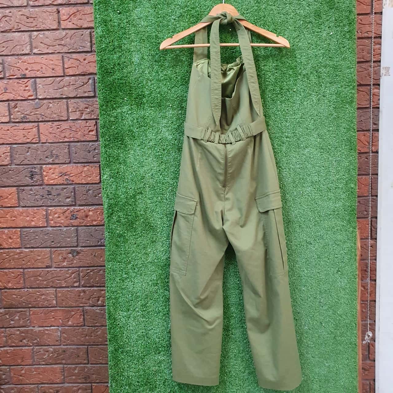 Bardōt Womens Size 10 Overalls Khaki (s)
