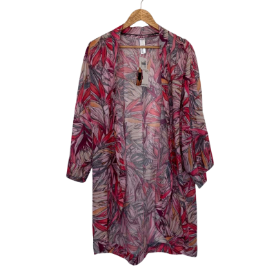 BNWT Nancy Ganz  M/L  Tropical Print Kimono 