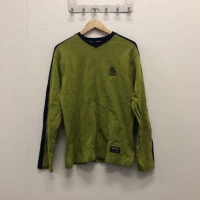 Vintage Budweiser Jeans Mens  Size M Jumper Green 