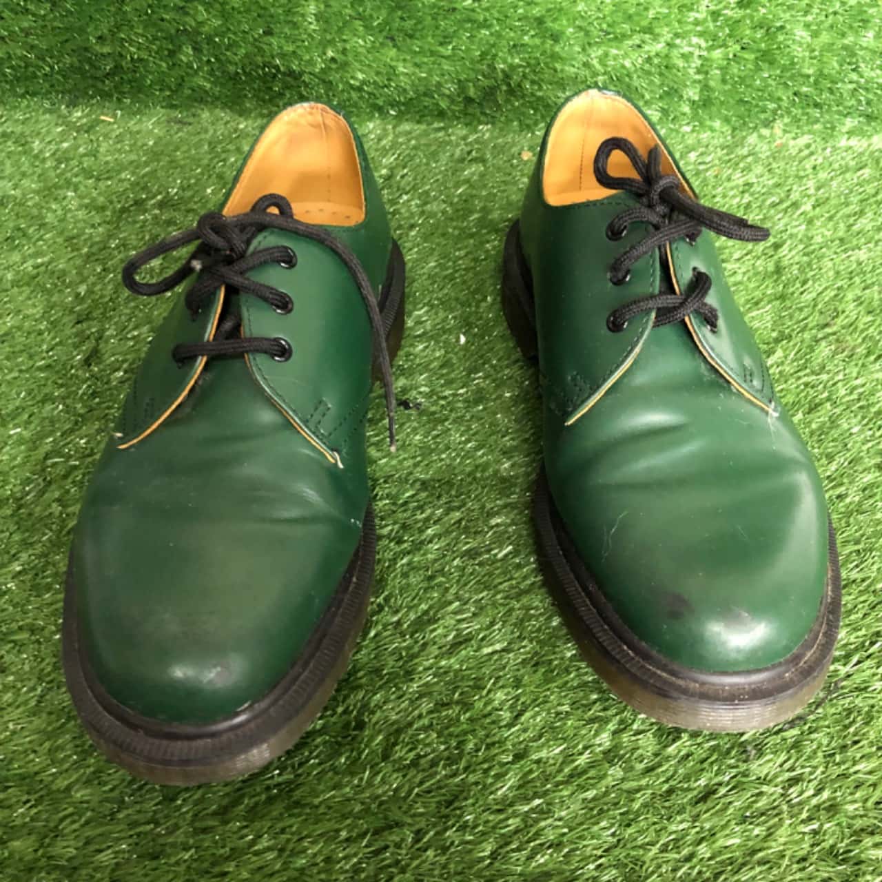 Dr. Martens AirWair 1461 Green Shoes Size 7 US (Men’s 6 US)(s)