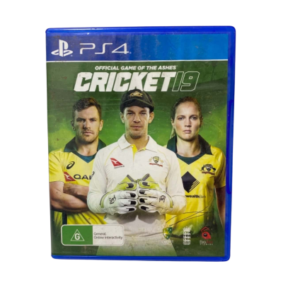 PS4 Official Game of the Ashes Cricket 19