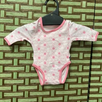 Bonds Baby Easysuit Kids Girls Size 0000 Jumpsuit Sleepwear Pink  Casual Longsleeve Christmas Birthday Gift Babyshower Present 