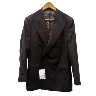 BNWT Suit Supply Size 38 Brown Wool Suit Jacket