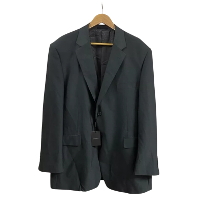 Mens Ponti Size 48R Blazer Charcoal 