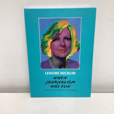 When Journalism was Fun by Lenore Nicklin hardcover book