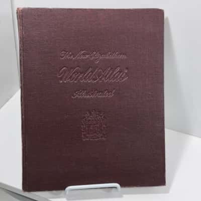 The New Elizabethan World Atlas Illustrated Book 