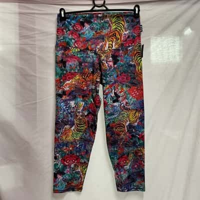 Exotica Womens  Size XL Leggings Floral / Multicoloured / Pattern 