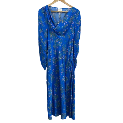 Steele Womens  Size S Felicia Dress Azure Floral 