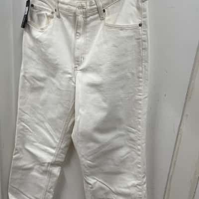 Nobody Denim Ladies  Size 16 / 34 White 