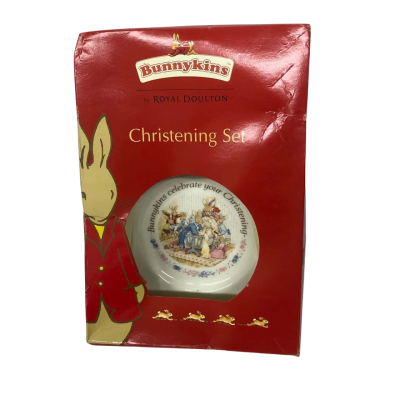 Royal Doulton Bunnkins Christening Set - VINTAGE