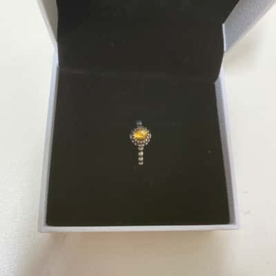Pandora November Birthday Gemstone Ring