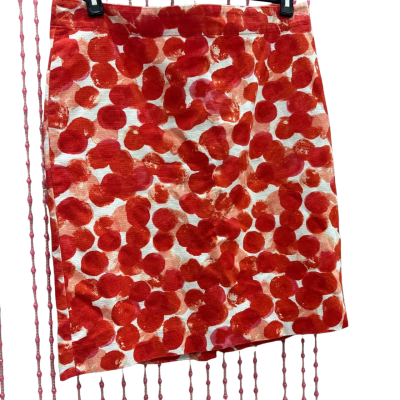Sportscraft Womens  Size 14 Red/White Skirt 