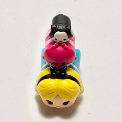 Collectible Disney Tsum Tsum figures Alice, Cheshire Cat, Figaro