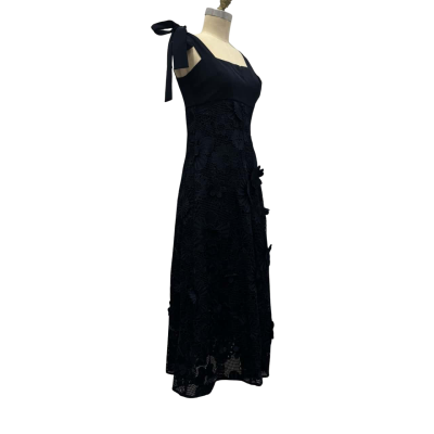 Ministry of Style Womens  Size 8 Midi Dress Navy Blue 