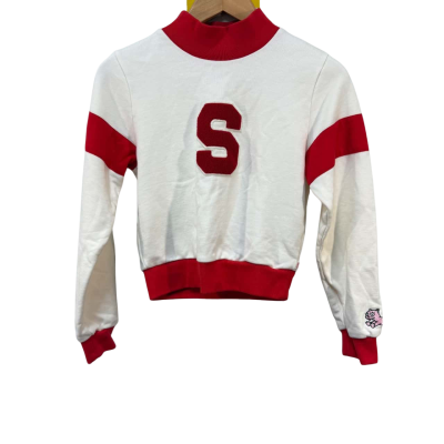 Levi's x The Simpson Size XS Crew Neck Jumper Cream / Red 