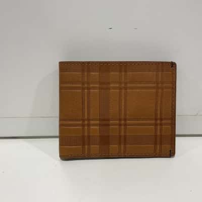 Fossil Bronson Emboss Bifold Wallet Camel