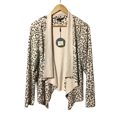 Caroline Morgan Women’s Size 16 Open Jacket Animal print 