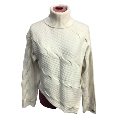 Calvin Klein A-Symmetric Turtle Neck Knit Jumper