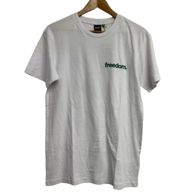 BNWT Deus Ex Machina Mens Size S White T-Shirt