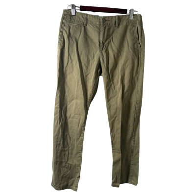 Ralph Lauren Mens  Size 28 Straight Leg Pants Green 