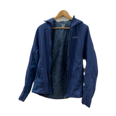 Rab Womens jacket with hood Size S Navy Blue 