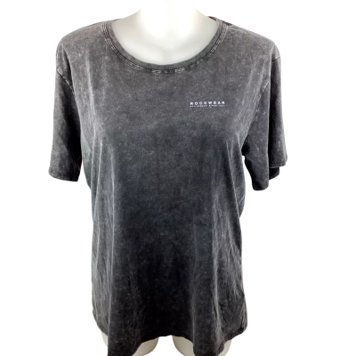 Rockwear Womens  Size 18 T-shirts Black Acid