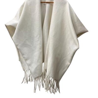 Gregory Ladner Womens  Size One Size Poncho Cream 