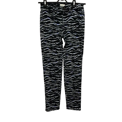 French Connection Womens  Size 6 Skinny Jeans Black  / Blue / Pattern 