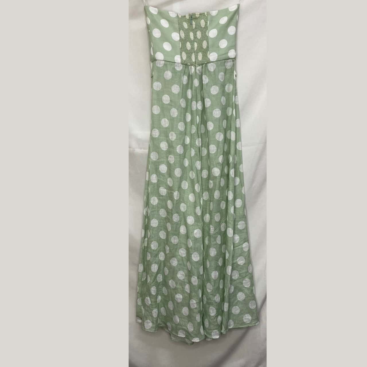 BNWT Zimmermann Womens Size 0 Green polka dot dress(s) - New With Tags |  Salvos Stores