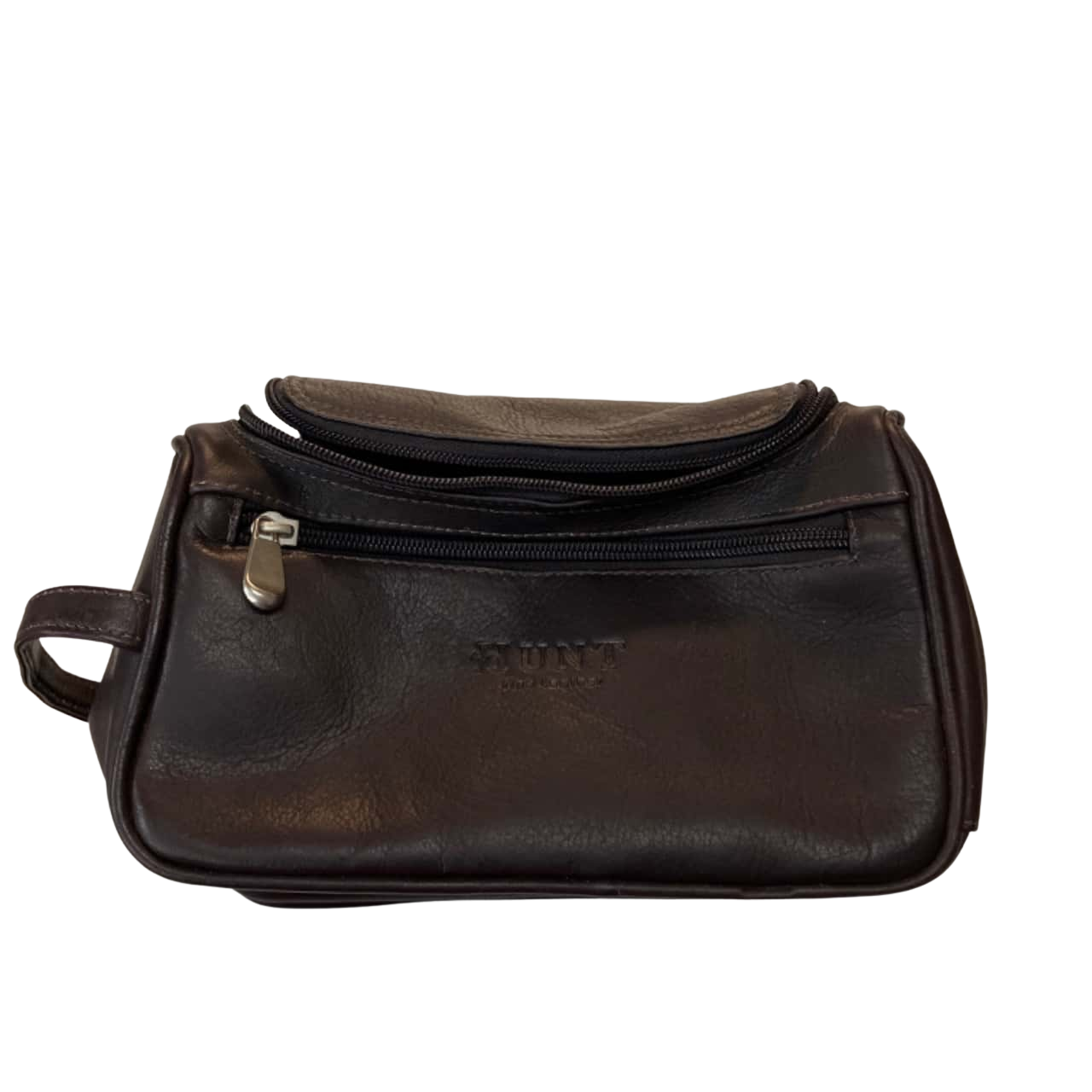 Hunt Fine Leather Men’s Toiletry Bag