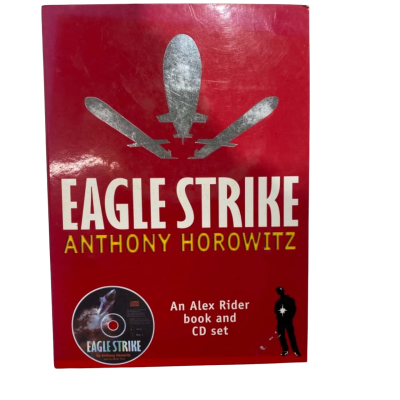 Eagle Strike By Anthony Horowitz (Alex Rider #4) - Book And CD Audio Book