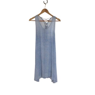 A Little Birdie Told me Women's  Size M Sleeveless Dress  Blue 