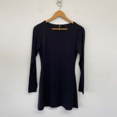 Ally Fashion Black A-Dress Mini Dress  Size 12 / M 