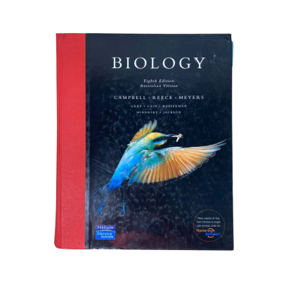 Biology Eighth Ed Australian Version (Hardcover) By Campbell Reece Meyers