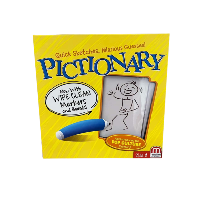 Pictionary Board Game - Including the Pop Culture Category