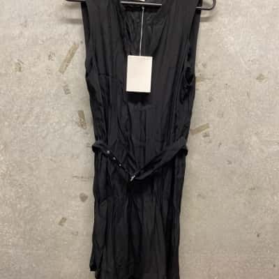Witchery Womens  Size 14 Shirt Dress / Sleeveless Dress  Black  