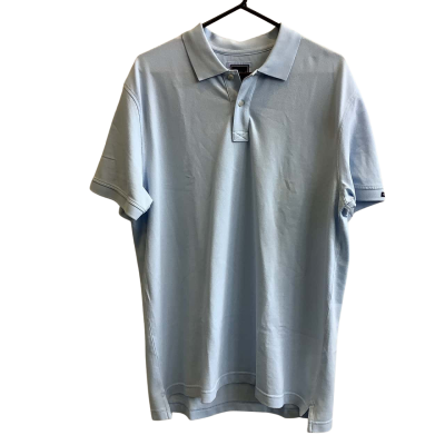 Gazman Men's Size L Short Sleeved Polo Shirt Light Blue 