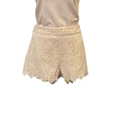 Sportsgirl Womens  Size 14 High Wasted Shorts White 