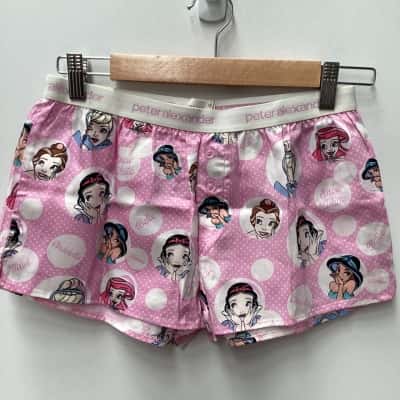 Peter Alexander Womens  Size XS bed shorts -disney princess 