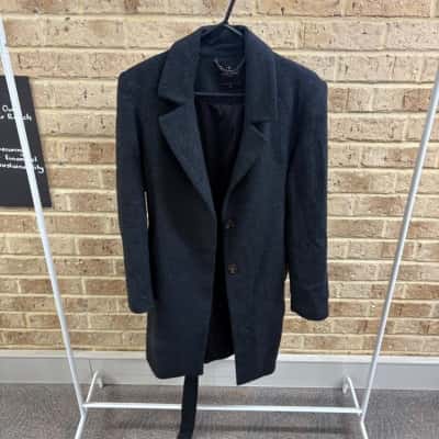 Trent Nathan Womens dark coat Size 12 