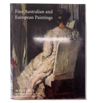 Sotheby's Fine Australian and European Paintings Auction Booklet - April 1998 Melbourne